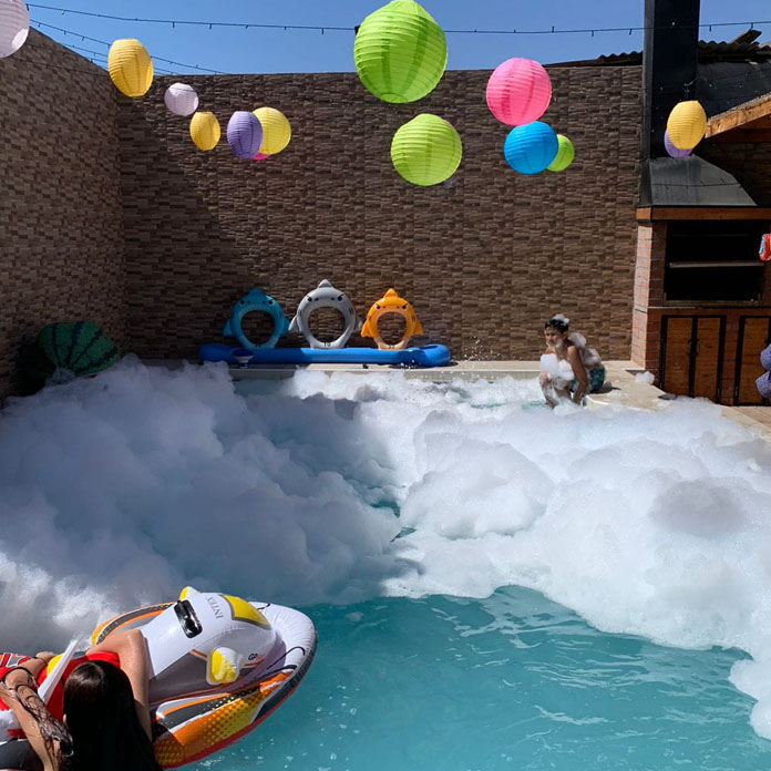 Pool Party con Espuma